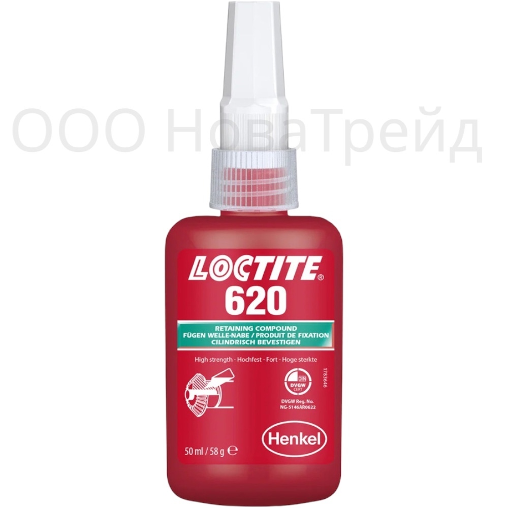 LOCTITE 620 Вал-втулочный фиксатор высокой прочности, высокотемпературный, 50 мл