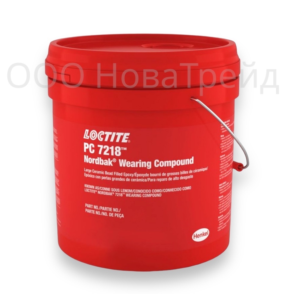 LOCTITE PC 7218 Наполненный керамикой пастообразный эпоксидный износостойкий состав, ведро 10 кг.