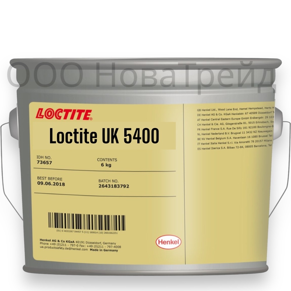 LOCTITE UK 5400 6 кг Компонент В двухкомпонентного полиуретанового клея