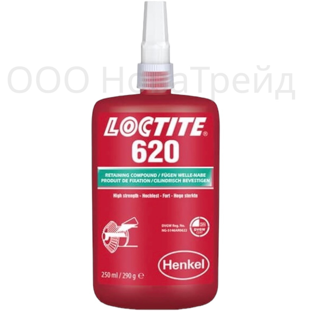 LOCTITE 620 Вал-втулочный фиксатор высокой прочности, высокотемпературный, 250 мл
