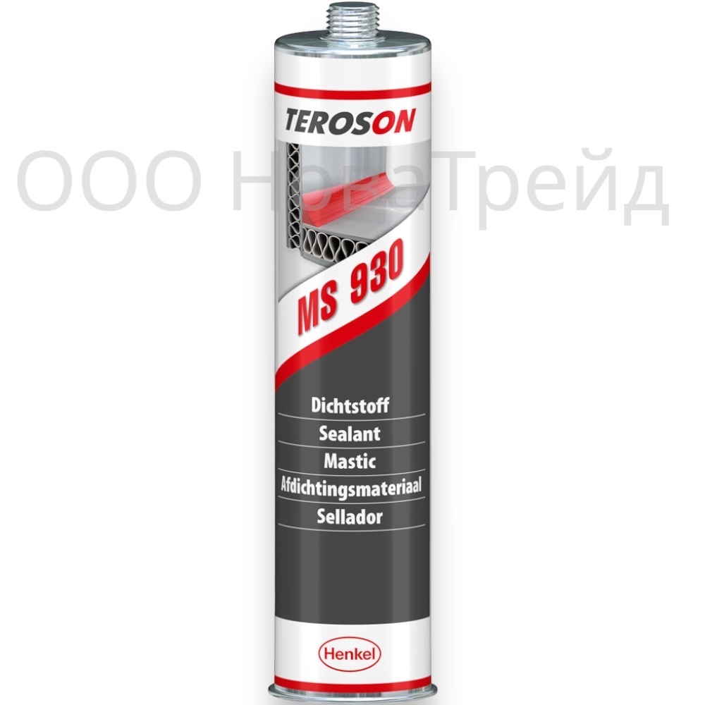 TEROSON MS 930 Шовный клей-герметик, 310 мл. цвет: белый