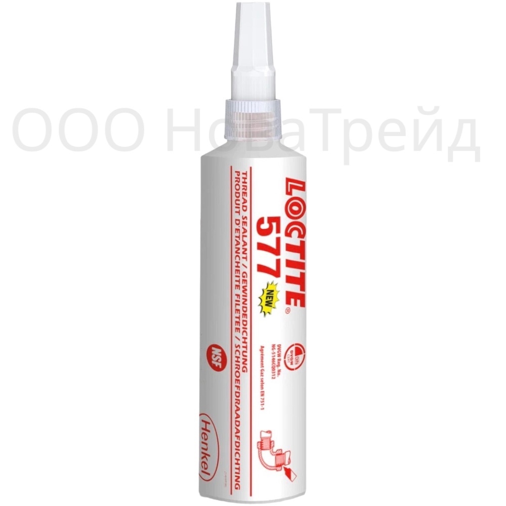 LOCTITE 577 Резьбовой герметик высокой вязкости для неактивных металлов, 250 мл