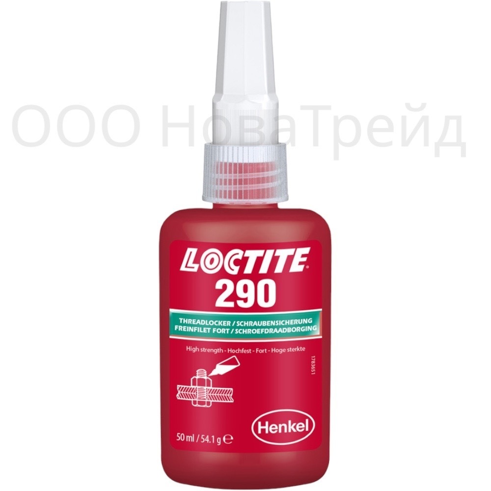 LOCTITE 290 50 мл Резьбовой фиксатор средней прочности, капиллярный