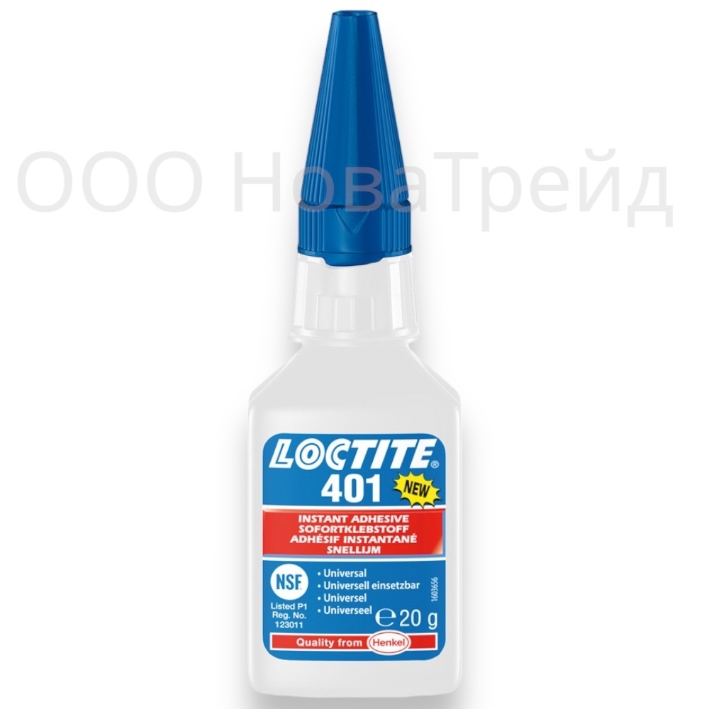 LOCTITE 401 Цианоакрилатный клей общего назначения, 20 мл