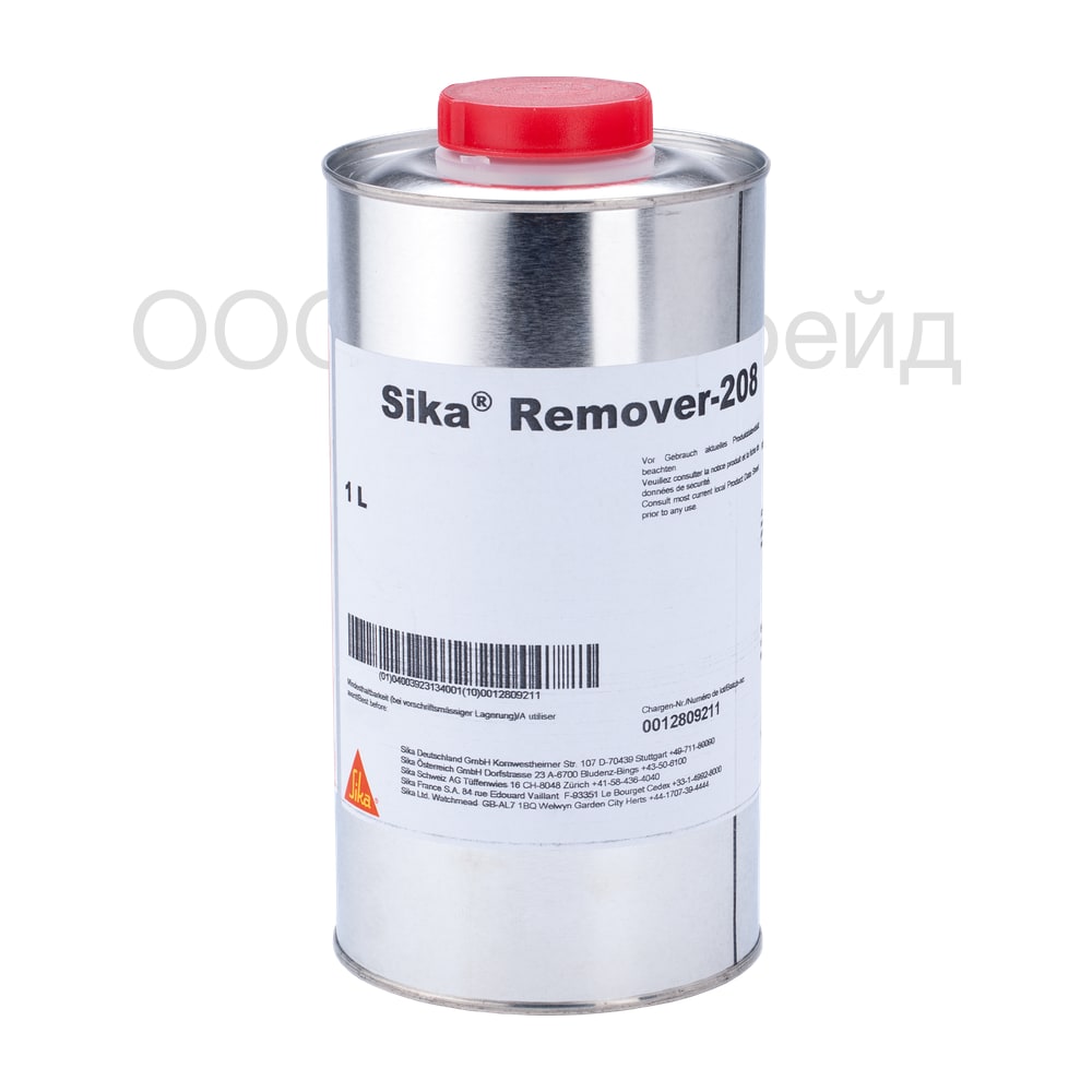 Sika Remover-208 очиститель для подготовки поверхностей, 1000 мл