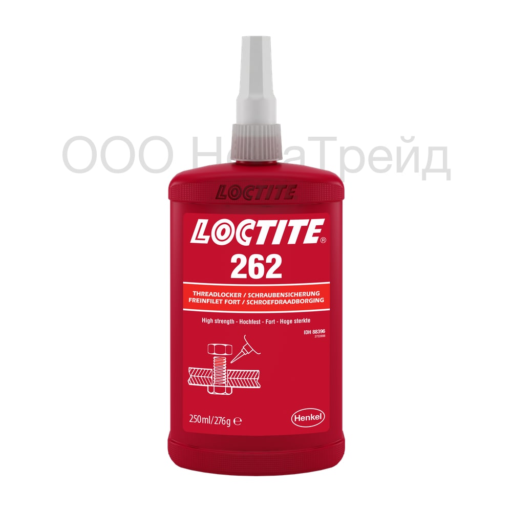 LOCTITE 262 резьбовой фиксатор средней/высокой прочности, 250 мл