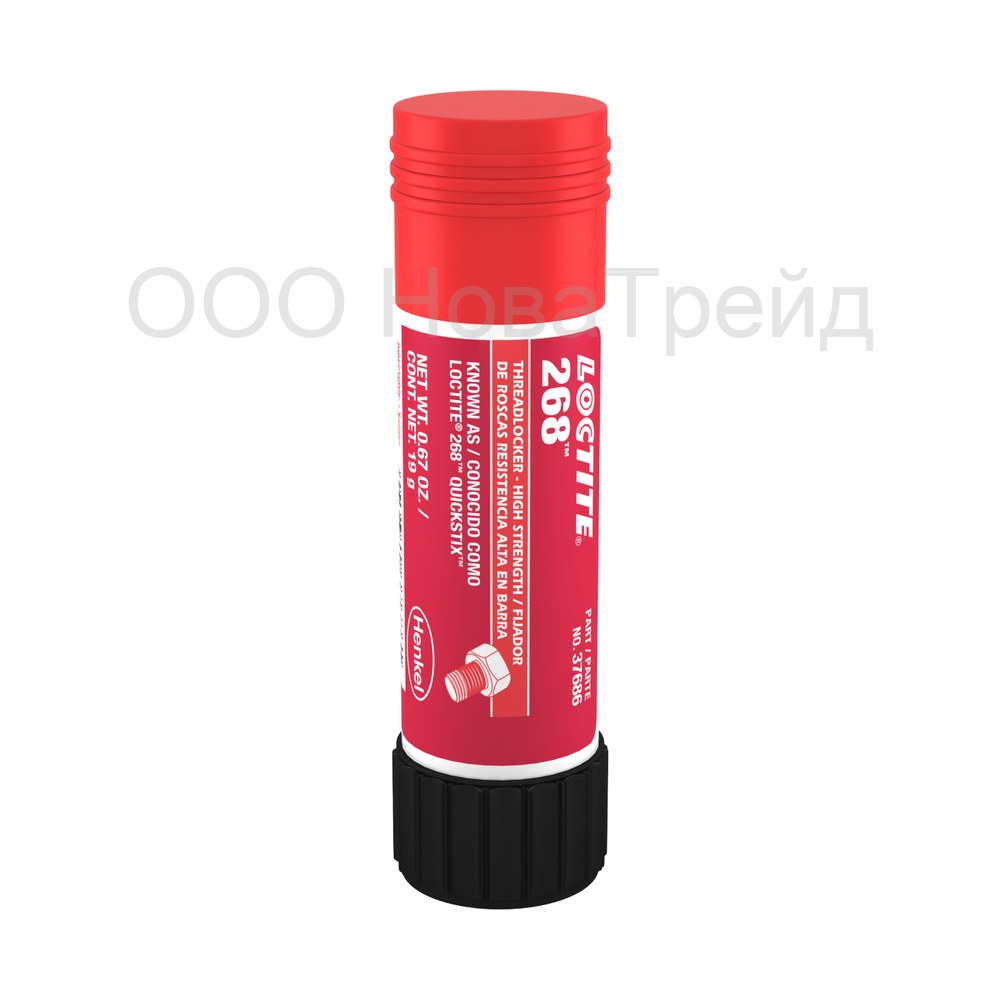 LOCTITE 268 резьбовой фиксатор высокой прочности, пастообразный, 19 г